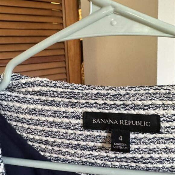 Banana Republic Peplum Striped Jacket - Picture 3 of 3